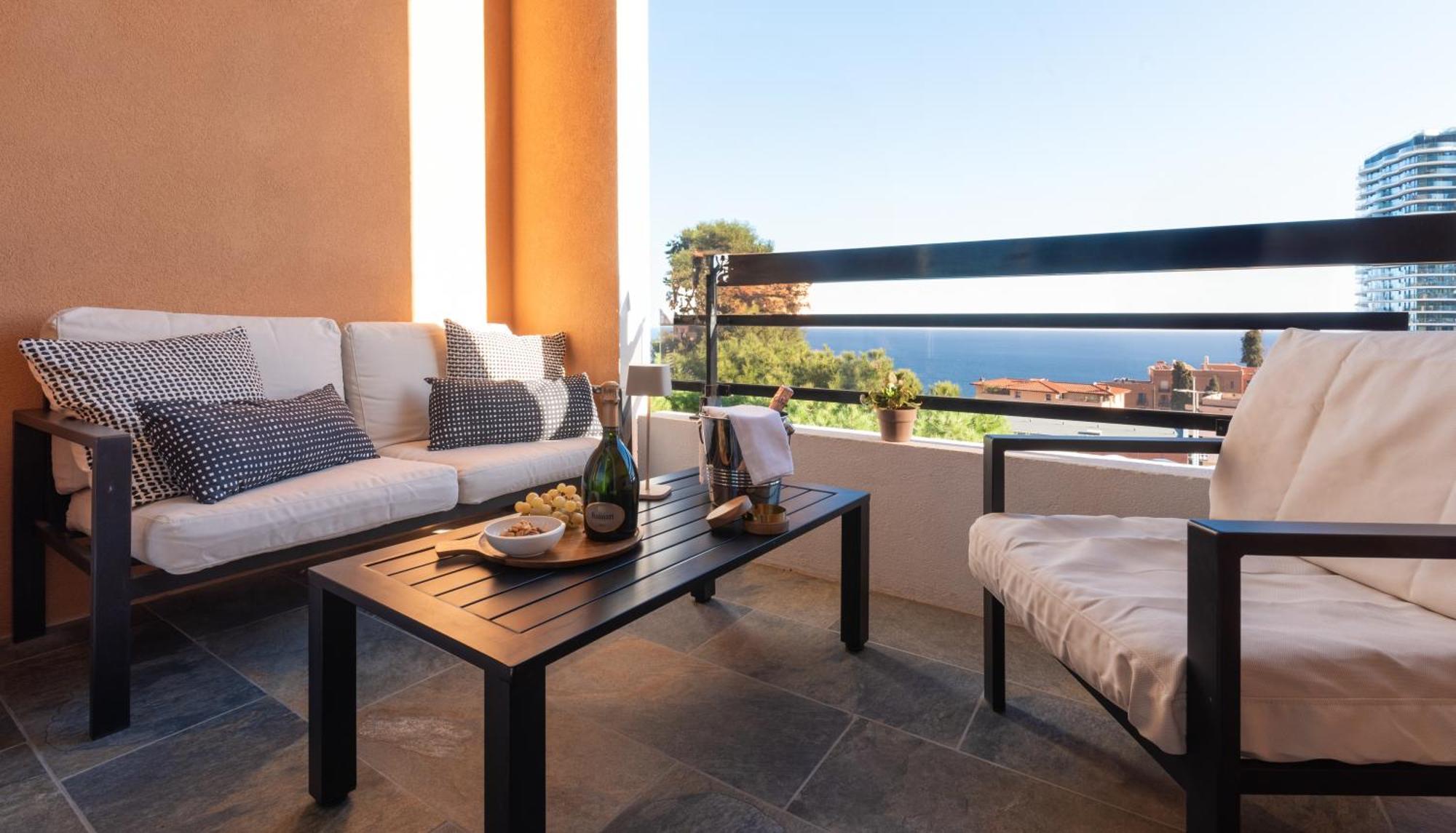 Monaco Border Luxury Suite - Sea View - Pool Beausoleil Extérieur photo